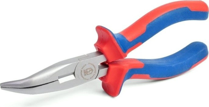 Длинногубцы изогнутые КВТ "МАСТЕР" 160 мм 77424 [77424]