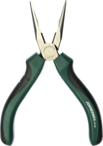 Длинногубцы JONNESWAY P8106 Утконосы 6" CR-MO, скрытая пружина [048444]