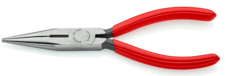 Длинногубцы KNIPEX KN-2501160SB с режущими кромками, 160 мм Длинногубцы KNIPEX KN-2501160SB с режущими кромками, 160 мм