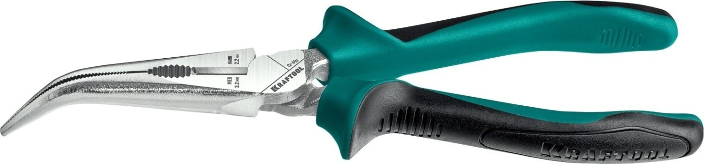 Длинногубцы KRAFTOOL изогнутые 200 мм [22011-4-20_z01]