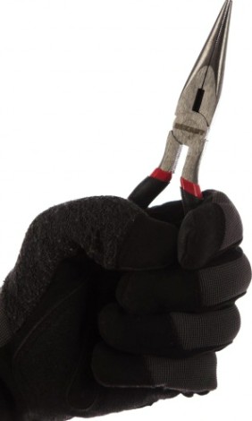 Длинногубцы REXANT 12-4618-1 180 мм, обливные рукоятки