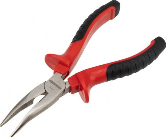 Длинногубцы REXANT 12-4620 изогнутые 160 мм двухкомпонентные