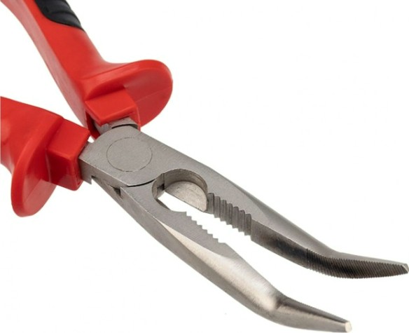 Длинногубцы REXANT 12-4621 изогнутые 200 мм двухкомпонентные Длинногубцы REXANT 12-4621 изогнутые 200 мм двухкомпонентные