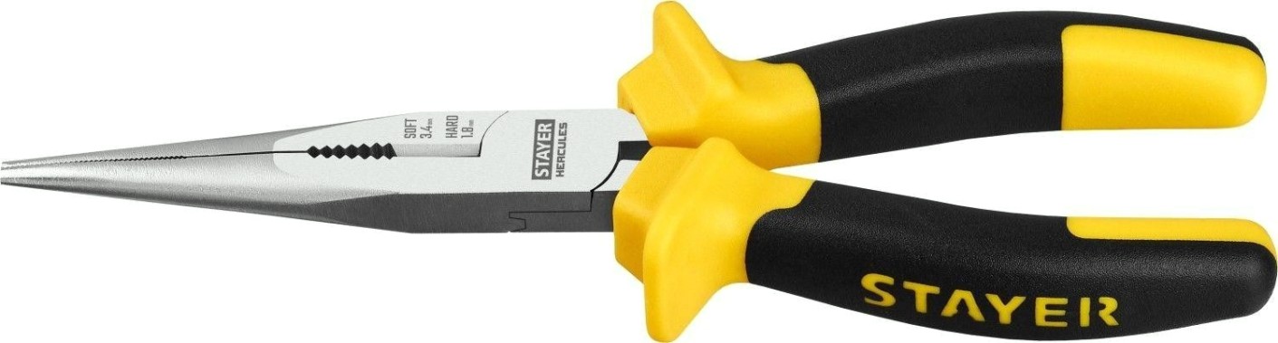 Длинногубцы STAYER HERCULES 200 мм, professional, [2203-3-20]