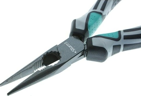 Длинногубцы Sturm 1020-13-3-160 160мм, crv, тефлоновое покрытие, tpe рукоятки