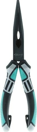 Длинногубцы Sturm 1020-13-3-200 200мм, crv, тефлоновое покрытие, tpe рукоятки Длинногубцы Sturm 1020-13-3-200 200мм, crv, тефлоновое покрытие, tpe рукоятки