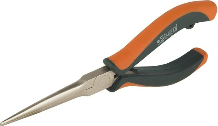 Длинногубцы Sturm 1030-05-8-160 2-х комп. рукоятки, пружин. механизм 150м Длинногубцы Sturm 1030-05-8-160 2-х комп. рукоятки, пружин. механизм 150м