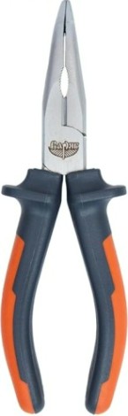 Длинногубцы ВАРЯГ 87008 изогнутые crmo сталь 200мм [тов-156651]