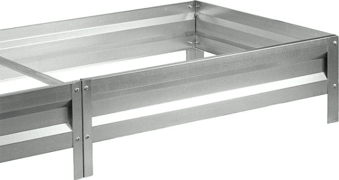 Добор к грядке СОЮЗ ДГО оцинк., 1 м, высота 20 см. универсальный [ДГО-У1]