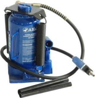 Домкрат бутылочный AE&T 20 т пневмогидравлический T21020 [T21020]