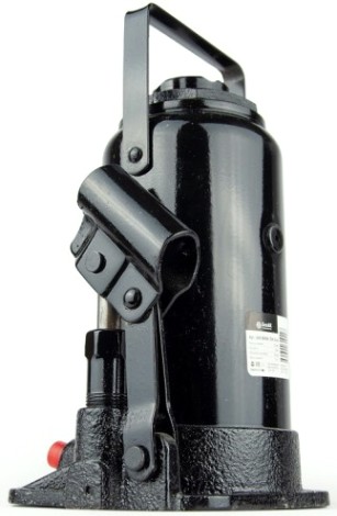 Домкрат бутылочный БелАК 15 тонн TUV 2 клапана, 225/435 мм (БАК.00034) [БАК.00034]