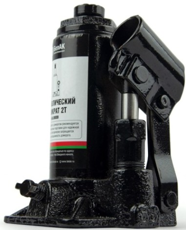 Домкрат бутылочный БелАК 2 тонны 150/285 мм (БАК.00039) [БАК.00039]