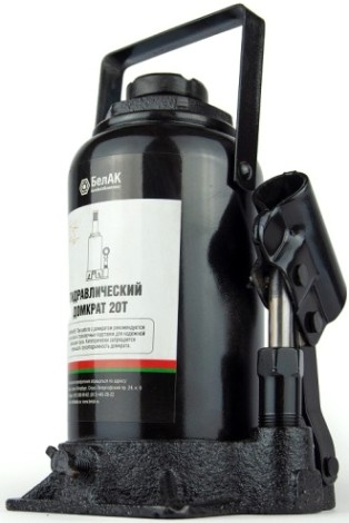 Домкрат бутылочный БелАК 20 тонн 210/405 мм (БАК.00049) [БАК.00049]