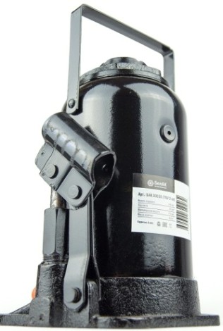 Домкрат бутылочный БелАК 20 тонн TUV 2 клапана, 230/450 мм (БАК.00036) [БАК.00036]