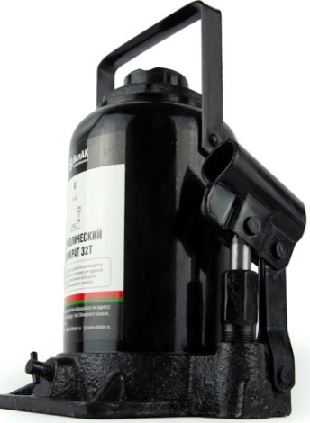 Домкрат бутылочный БелАК 32 тонн 215/425 мм (БАК.00050) [БАК.00050]