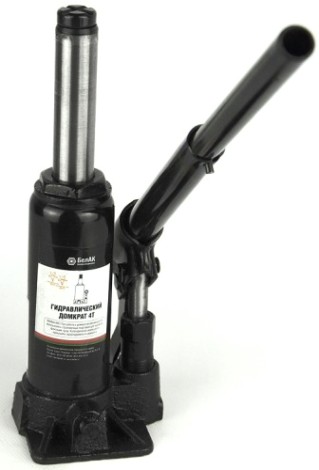 Домкрат бутылочный БелАК 4 тонны 165/340 мм (БАК.00041) [БАК.00041]