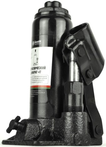 Домкрат бутылочный БелАК 4 тонны 165/340 мм (БАК.00041) [БАК.00041]