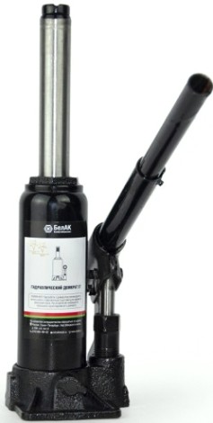 Домкрат бутылочный БелАК 5 тонн в кейсе, 185/365 мм (БАК.10042) [БАК.10042]