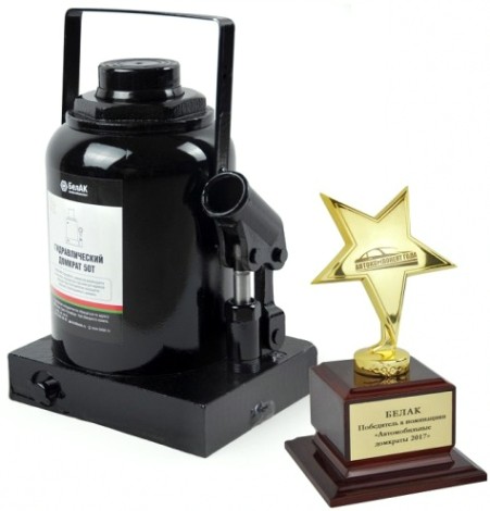 Домкрат бутылочный БелАК 50 тонн 225/360 мм (БАК.00051) [БАК.00051]