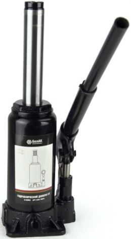 Домкрат бутылочный БелАК 8 тонн в кейсе, 195/385 мм (БАК.10044) [БАК.10044]