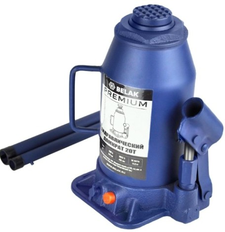 Домкрат бутылочный BELAK PREMIUM гидравлический 20т BAK.30020 [BAK.30020]