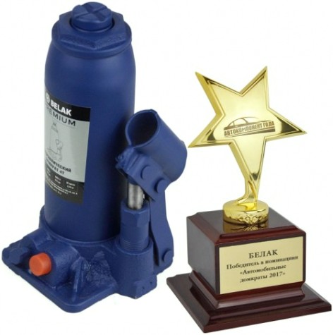 Домкрат бутылочный BELAK PREMIUM гидравлический 4т BAK.30012 [BAK.30012]