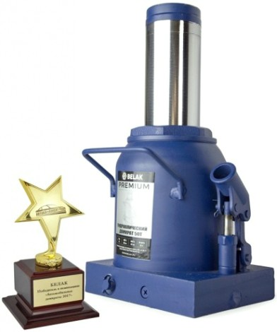 Домкрат бутылочный BELAK PREMIUM гидравлический 50т BAK.30022 [BAK.30022]