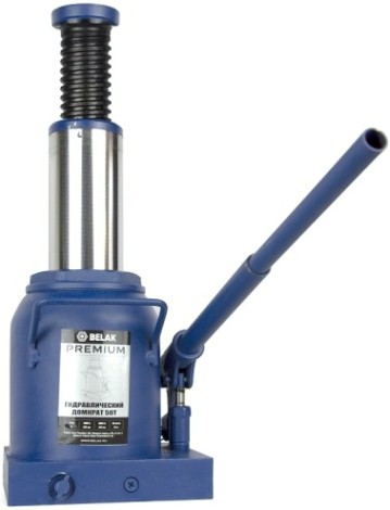 Домкрат бутылочный BELAK PREMIUM гидравлический 50т BAK.30022 [BAK.30022]