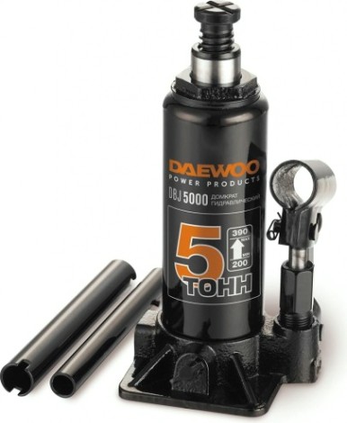 Домкрат бутылочный DAEWOO DBJ 5000 гидравлический Домкрат бутылочный DAEWOO DBJ 5000 гидравлический