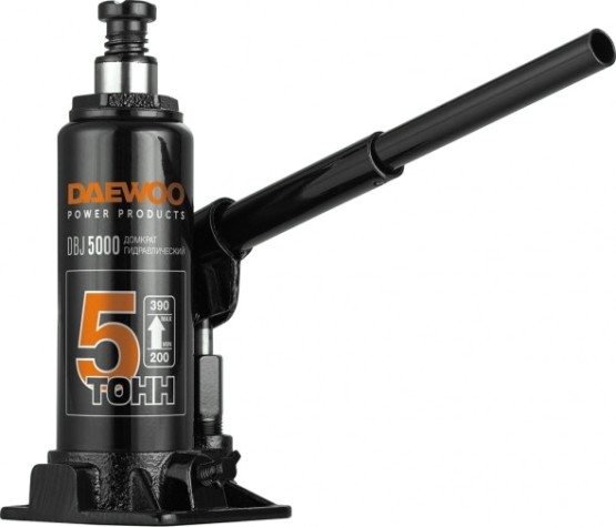 Домкрат бутылочный DAEWOO DBJ 5000 гидравлический Домкрат бутылочный DAEWOO DBJ 5000 гидравлический