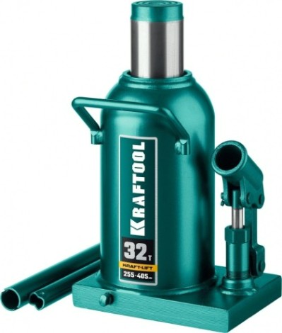 Домкрат бутылочный KRAFTOOL KRAFT-LIFT гидравлический, 255-405мм, 32т [43462-32_z01]