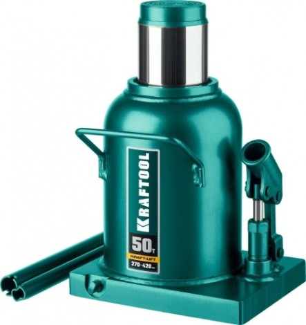 Домкрат бутылочный KRAFTOOL KRAFT-LIFT гидравлический, 270-420мм, 50т [43462-50_z01]