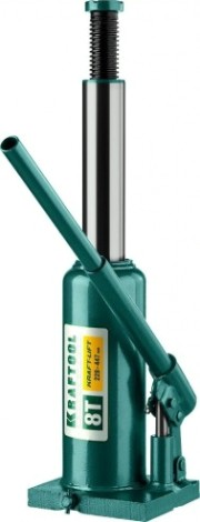 Домкрат бутылочный KRAFTOOL "Kraft-Lift" гидравлический сварной, 8т, 228-447мм, 43462-8 [43462-8_z01]