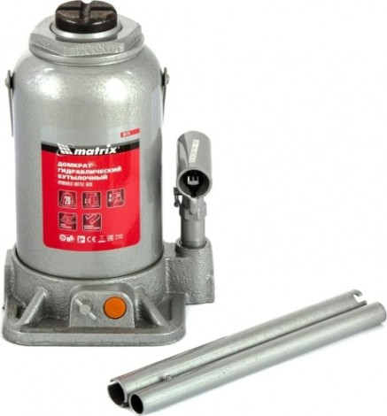 Домкрат бутылочный MATRIX 20 тонн (244–449 мм) 50778 [50778]