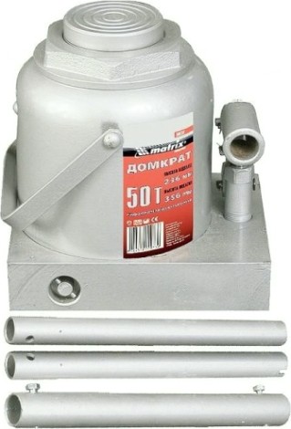 Домкрат бутылочный MATRIX MASTER 50 тонн (236/356 мм) 50737 [50737]