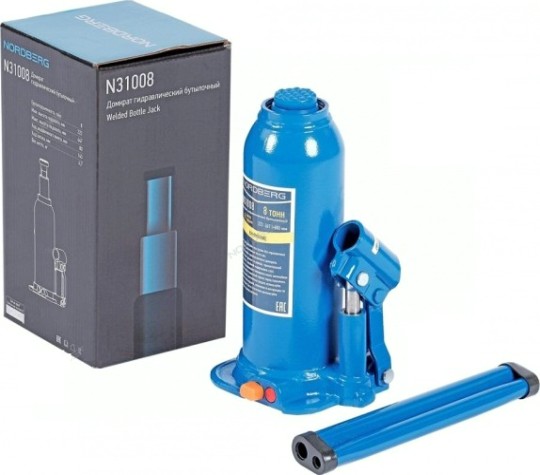 Домкрат бутылочный NORDBERG N31008 8 т [N31008]
