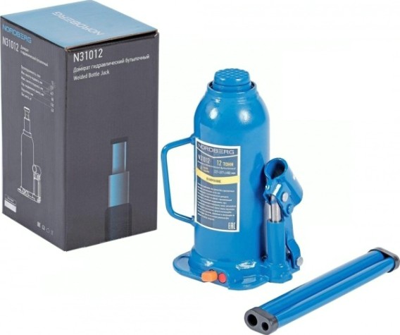 Домкрат бутылочный NORDBERG N31012 12 т [N31012]