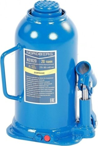 Домкрат бутылочный NORDBERG N31020 20 т [N31020]