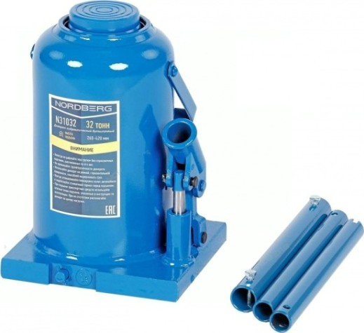 Домкрат бутылочный NORDBERG N31032 32 т [N31032]