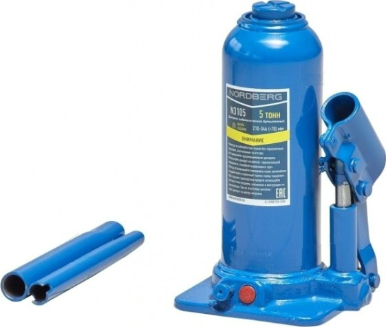 Домкрат бутылочный NORDBERG N3105 5т. [ЦБ-00001380]
