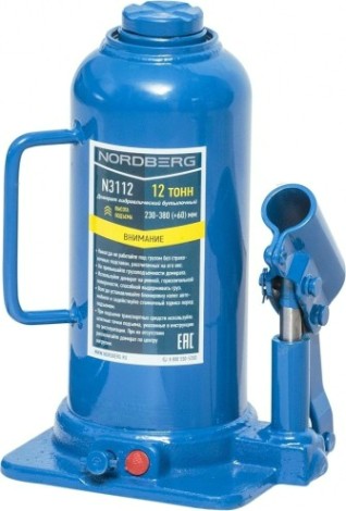 Домкрат бутылочный NORDBERG N3112 12т. [ЦБ-00001382]