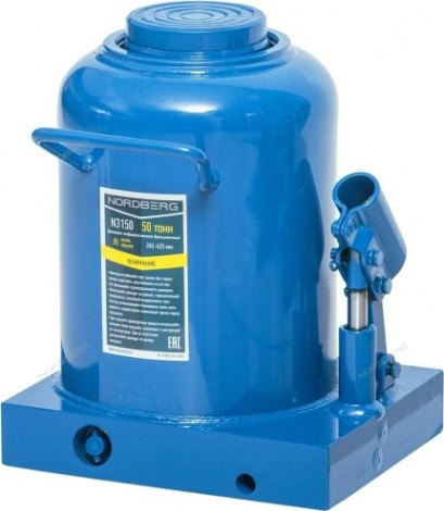Домкрат бутылочный NORDBERG N3150 50т. [ЦБ-00007321]