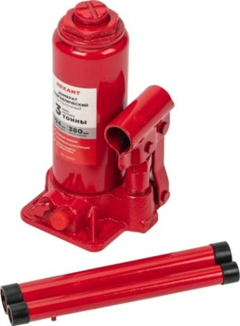 Домкрат бутылочный REXANT 80-0609 3т Домкрат бутылочный REXANT 80-0609 3т