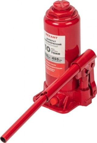 Домкрат бутылочный REXANT 80-0613 10т