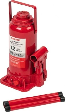 Домкрат бутылочный REXANT 80-0614 12т Домкрат бутылочный REXANT 80-0614 12т