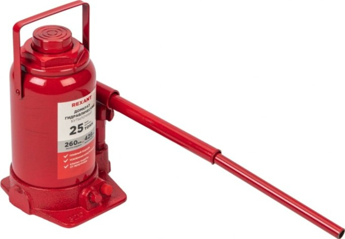 Домкрат бутылочный REXANT 80-0617 25т