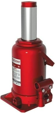 Домкрат бутылочный СОРОКИН 3.30 (30 т - 285/465 мм) Домкрат бутылочный СОРОКИН 3.30 (30 т - 285/465 мм)