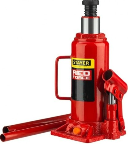Домкрат бутылочный STAYER RED FORCE 8 230-457мм гидравлический [43160-8_z01]