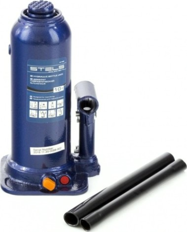 Домкрат бутылочный STELS 10 тонн (222/447 мм) 51166 [51166]