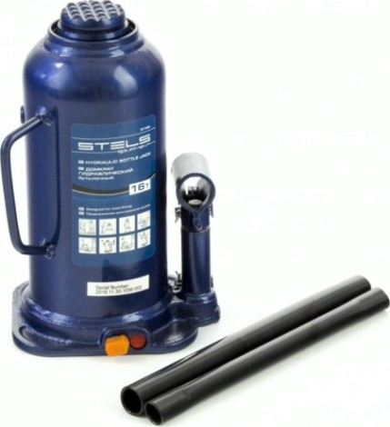 Домкрат бутылочный STELS 16 тонн (227–457 мм) 51168 [51168]